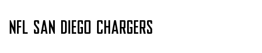 NFL San Diego Chargers